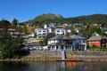 Forde, Sunnfjord region in Norway Royalty Free Stock Photo