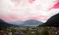 Forde town Norway Royalty Free Stock Photo