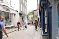 Fore street, St. Ives, Cornwall, UK
