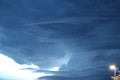 Summer stormy prairie sky Royalty Free Stock Photo