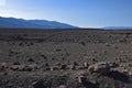 Foreboding desert landscape at Death Valley National Park in California Royalty Free Stock Photo