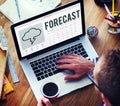 Forecast Overcast Weather Report Concept Royalty Free Stock Photo