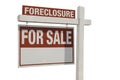 Foreclosure Home For Sale Real Estate Sign