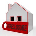 Foreclosure House Shows Repayments Stopped And Repossession By L Royalty Free Stock Photo