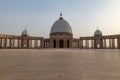 The forecourt of the Basilica of Our Lady of Peace Royalty Free Stock Photo
