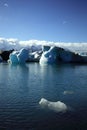 Foreground iceberg