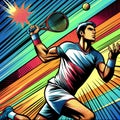 Forehand Focus: Pop Art Tennis Power Play