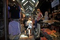 Foreign girl shopping at Chatuchak weekend market in Bangkok