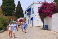 Touristic village Sidi Bou Said. Tunisia. Royalty Free Stock Photo