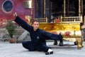 Foreigners learn Chinese Kung Fu in Wudang Mountain, China