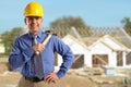 Foreman Holding Hammer Royalty Free Stock Photo