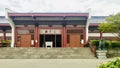 The foremost building of the Auckland Fo Guang Shan Buddhist temple.