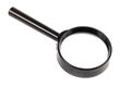 Forensic magnifier isolated on a white background. Royalty Free Stock Photo