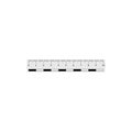 Forensic ruler for the measuring