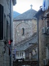 Ancient church of Kotor in Montenegro. Royalty Free Stock Photo