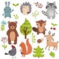 Forest animals.