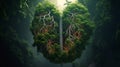 Forest as Earth Lung for the World. Integrated AI