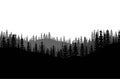 forest background vector