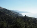 Big Sur coastline on Pacific Ocean Royalty Free Stock Photo