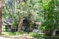 Forest camping lodges in Yosemite National Park, California Royalty Free Stock Photo