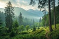 Forest collection a diverse selection. generated using AI.