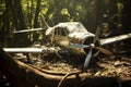 Forest Crash of a Light Aircraft