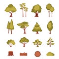 Forest Elements Set