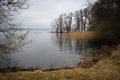 Forest and Esrum Lake view near Fredensborg palace in Denmark Royalty Free Stock Photo