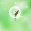 Forest fairy or elf Royalty Free Stock Photo