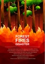 Polygonal Forest Fire Disaster poter design