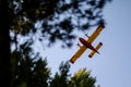 Forest fire in Dalmatia, Croatia