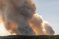 Forest fire wreaks havoc on causse de sauveterre