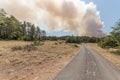 Forest fire wreaks havoc on causse de sauveterre