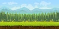 Forest game background 2d application