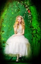 Forest girl Royalty Free Stock Photo