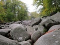 Cluster of rocks in Hessia Royalty Free Stock Photo