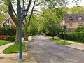 Forest Hills Garden is a lined private community with numerous Tudor houses NY