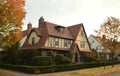 Forest Hills Queens NY Tudor House Wooden Framework New York