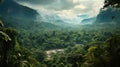 forest jamaican rainforest lush