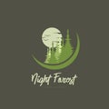 Forest Logo Design Template Vector