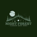 Forest Logo Design Template Vector