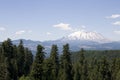 Forest mountain St. Helens volcano