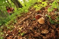 Forest Mushroom Picking