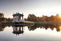 Forest Park bandstand in St. Louis, Missouri Royalty Free Stock Photo