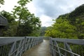 Taiwan, New Taipei City, Shifenliao Waterfall, park, forest trail Royalty Free Stock Photo