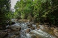 Forest, Waterfall, Lake, Landscape - Scenery, Scenics - Nature Royalty Free Stock Photo