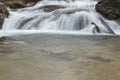 Forest waterfall