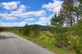 The forested, hilly landscape near Lake Laka, PrÃÂ¡ÃÂ¡ily, ÃÂ umava, Czech Republic