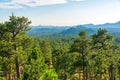 Forested Landscape in South Dakota Royalty Free Stock Photo