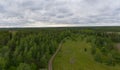 Forested panorama Royalty Free Stock Photo